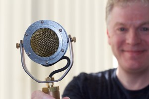 Jamie Bonk with Ear Trumpet Labs Edwina