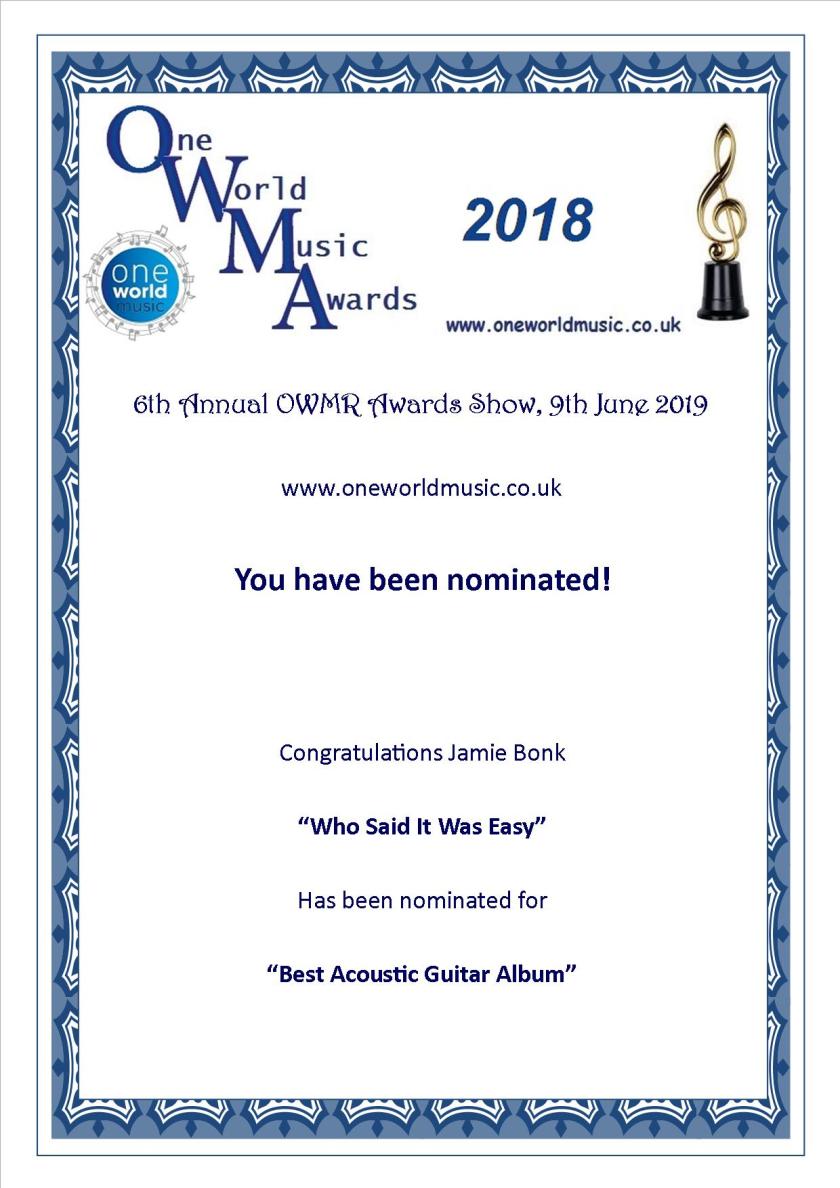 Jamie Bonk - Acoustic Guitar