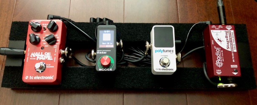 Acoustic Pedal Board (2019)